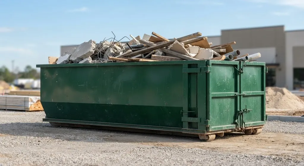30 yard dumpster rental from our Trenton fleet